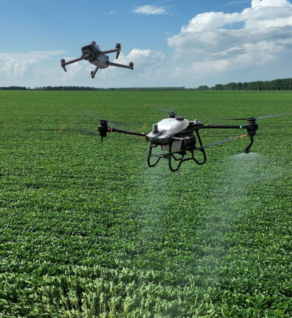 DJI AGRAS T50 y Mavic 3M